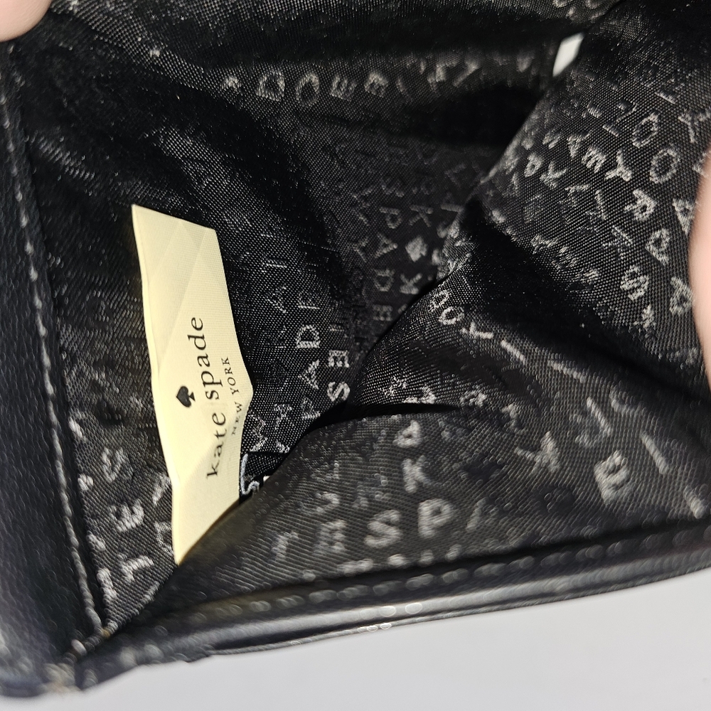 NWOT Kate Spade Grove Street Black Bifold Wallet - Picture 5 of 8